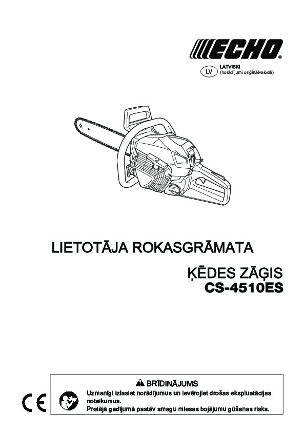 CS-4510ES operating manual LV